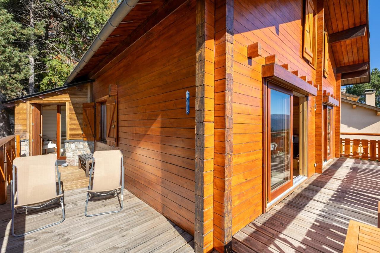 Chalet Les Tilleuls - Jolie Vue Montagne Et Lac Лез Англ Екстериор снимка